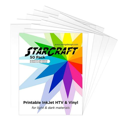 Starcraft Printable Heat Transfer Vinyl